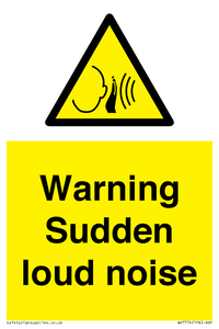 WV7774: Warning Sudden loud noise