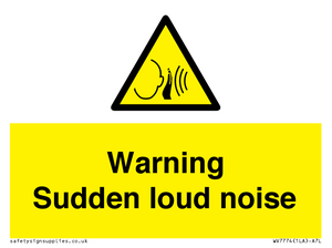 WV7774: Warning Sudden loud noise