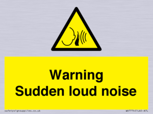 WV7774: Warning Sudden loud noise