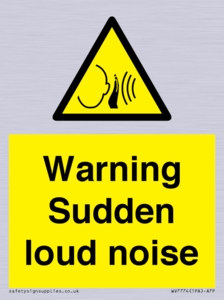 WV7774: Warning Sudden loud noise