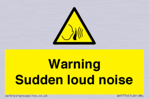 WV7774: Warning Sudden loud noise