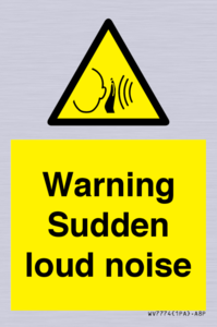 WV7774: Warning Sudden loud noise
