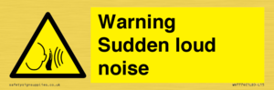 WV7774: Warning Sudden loud noise