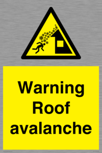 WV7775: Warning Roof avalanche