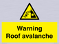 WV7775: Warning Roof avalanche