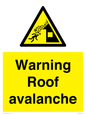 WV7775: Warning Roof avalanche