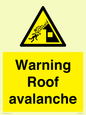 WV7775: Warning Roof avalanche
