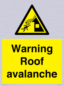 WV7775: Warning Roof avalanche