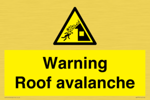 WV7775: Warning Roof avalanche