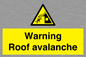 WV7775: Warning Roof avalanche