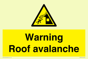 WV7775: Warning Roof avalanche