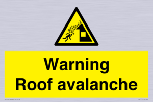 WV7775: Warning Roof avalanche
