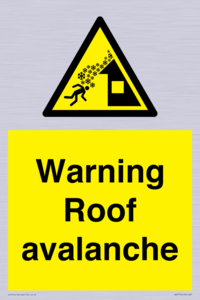 WV7775: Warning Roof avalanche