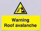 WV7775: Warning Roof avalanche