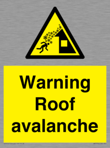 WV7775: Warning Roof avalanche