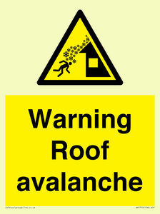 WV7775: Warning Roof avalanche