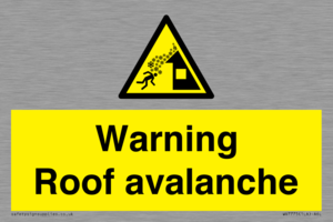 WV7775: Warning Roof avalanche
