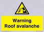 WV7775: Warning Roof avalanche