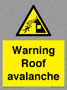 WV7775: Warning Roof avalanche