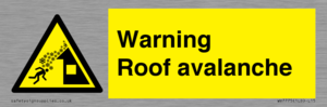 WV7775: Warning Roof avalanche