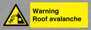 WV7775: Warning Roof avalanche