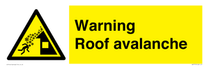 WV7775: Warning Roof avalanche