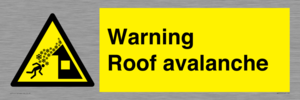 WV7775: Warning Roof avalanche