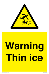 WV7777: Warning Thin ice