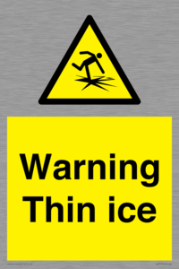 WV7777: Warning Thin ice