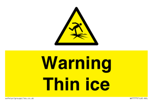 WV7777: Warning Thin ice
