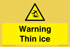 WV7777: Warning Thin ice