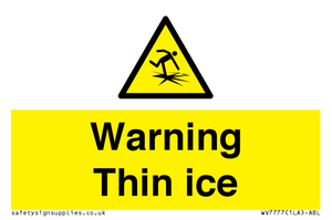 WV7777: Warning Thin ice