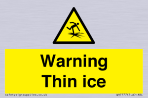 WV7777: Warning Thin ice