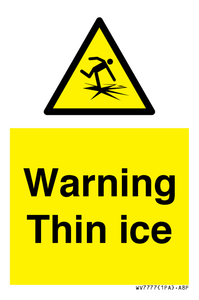 WV7777: Warning Thin ice