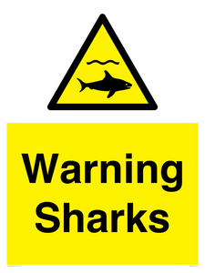 WV7778: Warning sharks