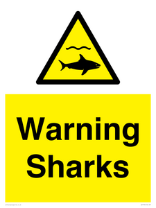 WV7778: Warning sharks