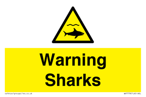 WV7778: Warning sharks