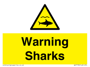 WV7778: Warning sharks