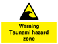 WV7779: Warning Tsunami hazard zone