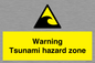 WV7779: Warning Tsunami hazard zone