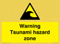 WV7779: Warning Tsunami hazard zone