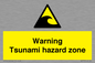 WV7779: Warning Tsunami hazard zone
