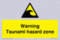 WV7779: Warning Tsunami hazard zone