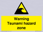 WV7779: Warning Tsunami hazard zone