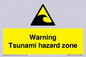 WV7779: Warning Tsunami hazard zone