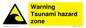 WV7779: Warning Tsunami hazard zone