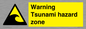WV7779: Warning Tsunami hazard zone