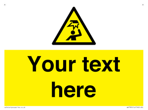 WV7785: Custom warning overhead obstacle