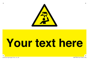 WV7785: Custom warning overhead obstacle