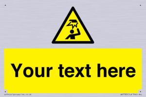 WV7785: Custom warning overhead obstacle